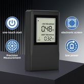 Portable Radon Gas Detector for Home Best Radon Tester Allows Short and Long Term Monitoring